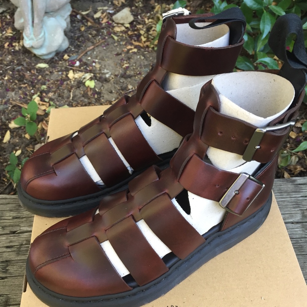 NWB Dr. Martens Geraldo Charro Brando Sandals NEW - Picture 5 of 5